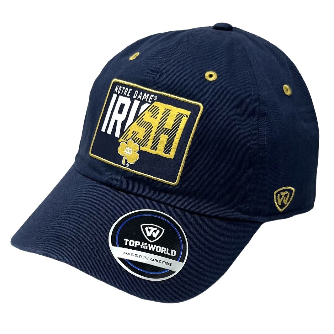 Notre Dame Fighting Irish Men’s Top of the World Adjustable Hat