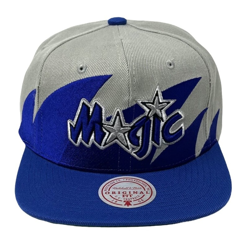 Orlando Magic Men’s Mitchell & Ness NBA Sharktooth Snapback Hat