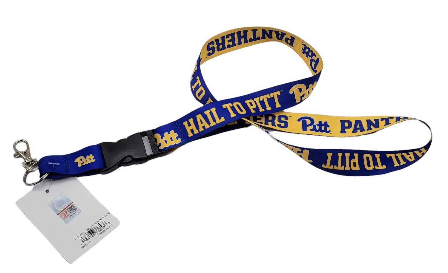 Pitt Panthers Hail 1" Lanyard