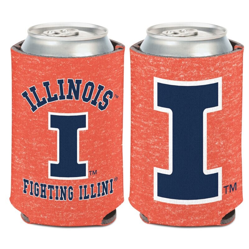 Illinois Fighting Illini NCAA 12 Ounce Can Cooler Koozie