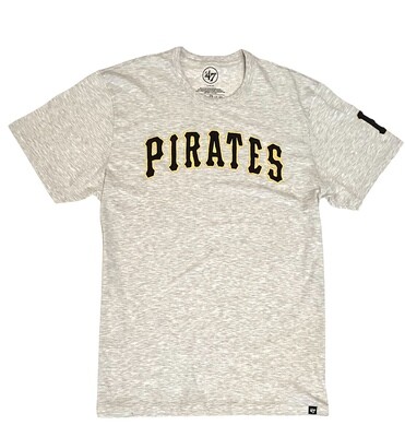 Pittsburgh Pirates Men's 47 Grey Fieldhouse Short Sleeve T-Shirt