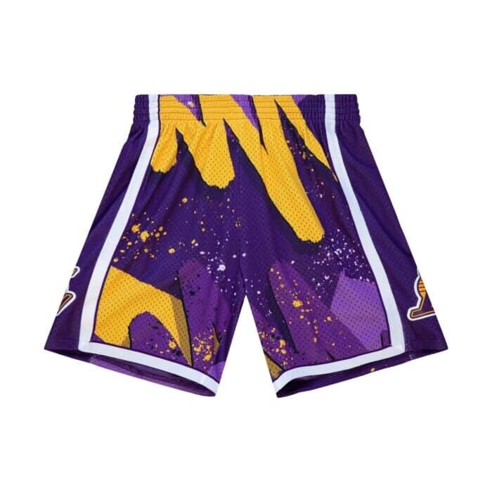 Los Angeles Lakers 09-10 Men's Mitchell & Ness Hyper Hoops Swingman Shorts