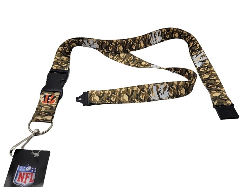 Cincinnati Bengals Camo 1” Lanyard