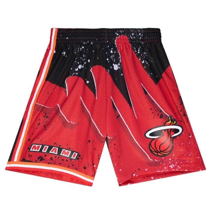 Miami Heat 96-97 Men's Mitchell & Ness Hyper Hoops Swingman Shorts