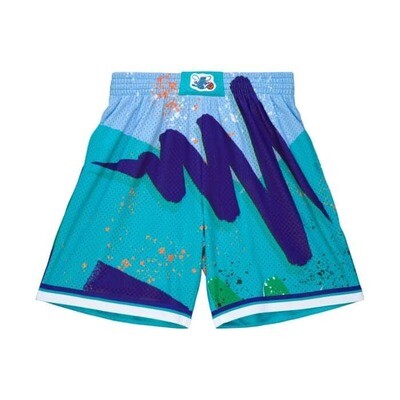 Charlotte Hornets 92-93 Men's Mitchell & Ness Hyper Hoops Swingman Shorts