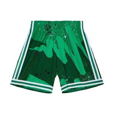 Boston Celtics 85-86 Men's Mitchell & Ness Hyper Hoops Swingman Shorts