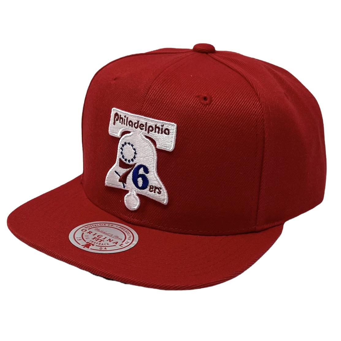 Mitchell & Ness Philadelphia 76ers Hat, Cap Snapback 212292394 Red (One  Size)