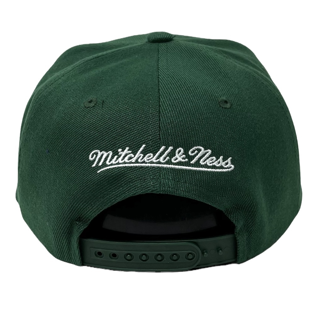 Mitchell & Ness SEATTLE SUPERSONICS WOOL 2 TONE DAD HAT STRAPBACK Green -  DARK GREEN
