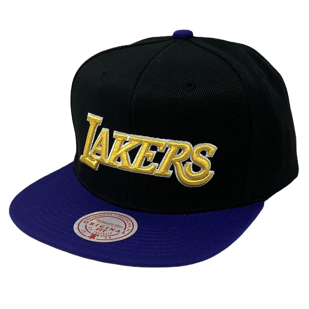 Los Angeles Lakers 2-Tone Men’s Mitchell & Ness NBA Core Snapback Hat