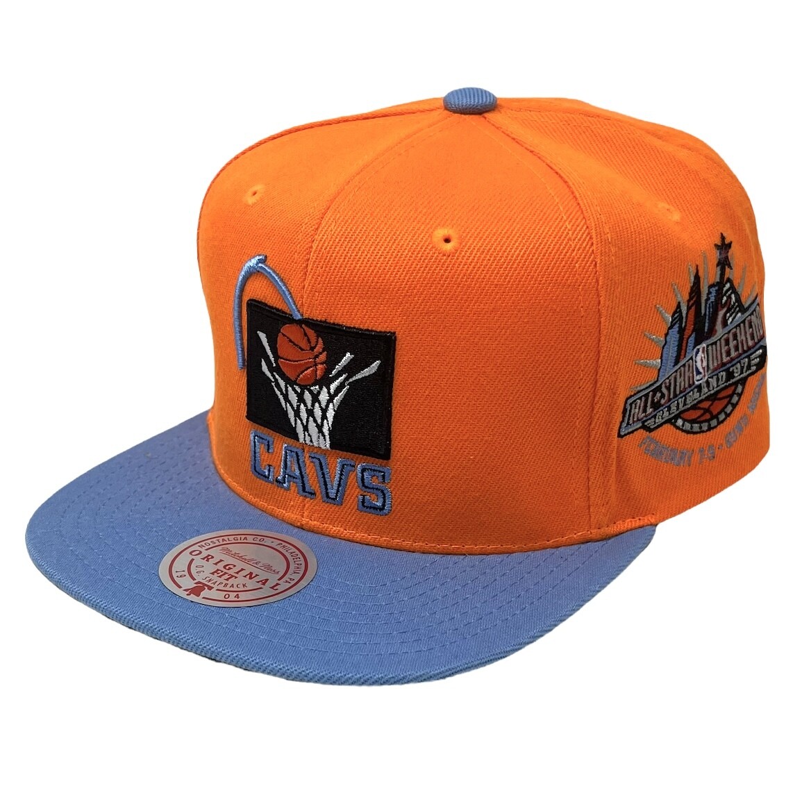 MITCHELL & NESS CLEVELAND CAVALIERS BASEBALL CAP COLOR BLACK