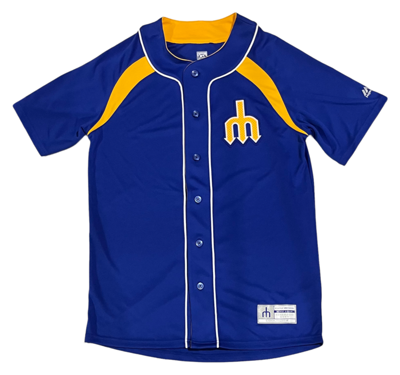 Seattle Mariners Ken Griffey Jr. Men’s Majestic Retro Jersey