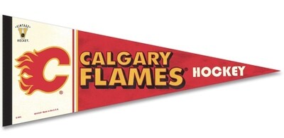 Calgary Flames 12" x 30" Premium Pennant