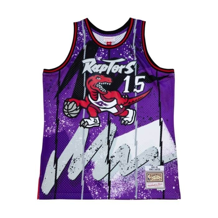 Toronto Raptors Vince Carter 1998-99 Men’s Hyper Mitchell & Ness Swingman Jersey