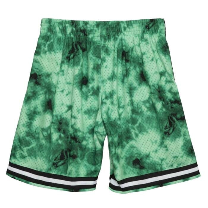 Boston Celtics 85-86 Men's Mitchell & Ness Galaxy Swingman Shorts