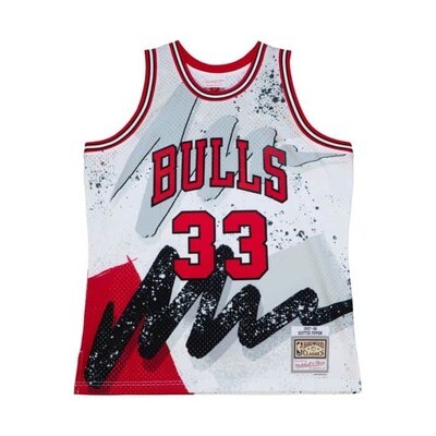 Chicago Bulls Scottie Pippen 1997-98 Men’s Hyper Mitchell & Ness Swingman Jersey