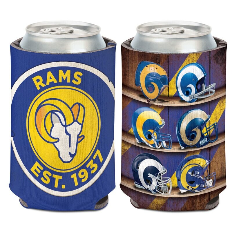 Los Angeles Rams Evolution 12 Ounce Can Cooler Koozie