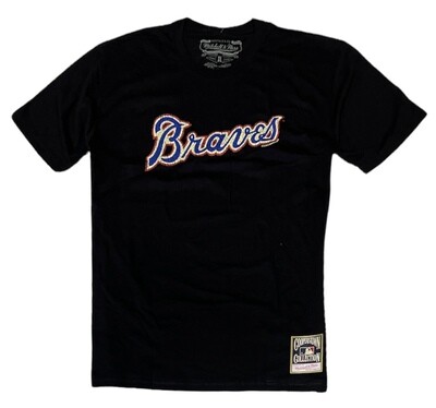 Atlanta Braves Men's Black Under The Lights T-Shirt