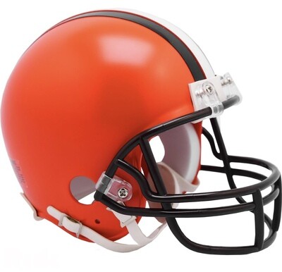 Cleveland Browns Current VSR4 Riddell Mini Helmet