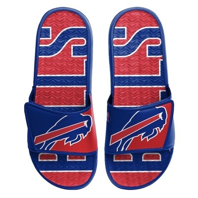 Buffalo Bills Men’s Logo Gel Slide Sandals