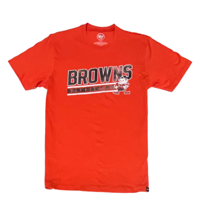 Cleveland Browns Men's 47 Brand Legacy Weathered T-shirt