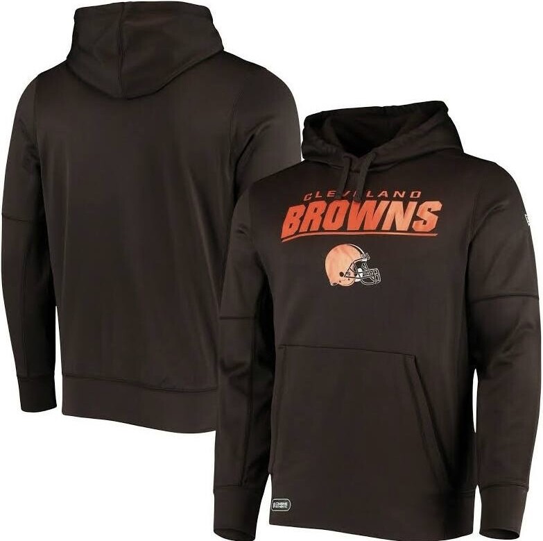 Cleveland Browns Men's Brown New Era Hoodie Cleveland Browns Men's Brown New Era Hoodie