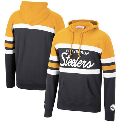 Pittsburgh Steelers Men’s Oversized Mitchell & Ness Hoodie