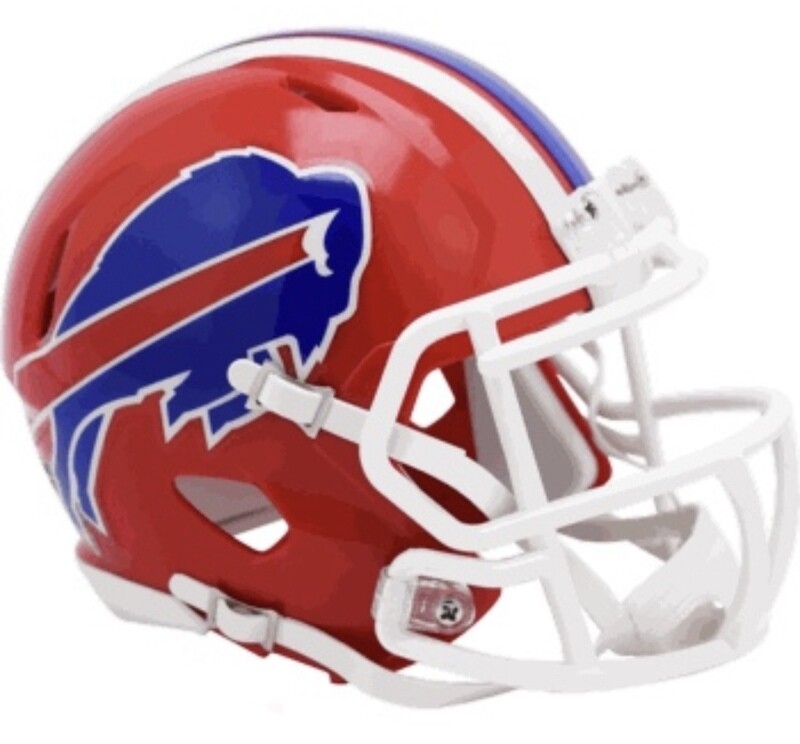 Buffalo Bills Riddell Speed 1987-01 Riddell Mini Helmet