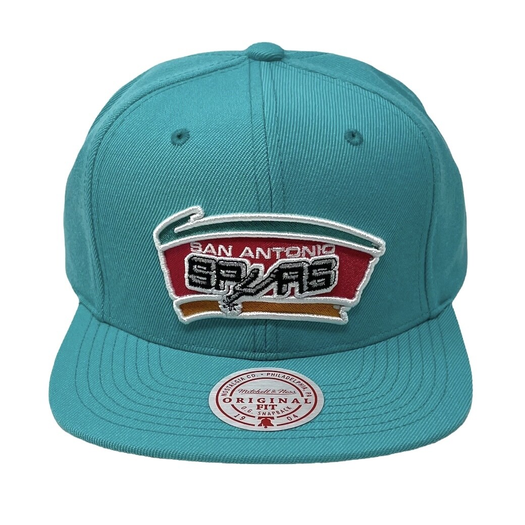 San Antonio Spurs Men’s Mitchell & Ness NBA Team Ground 2.0 Snapback Hat