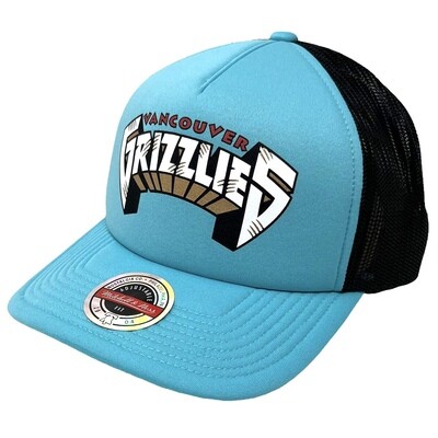 Vancouver Grizzlies Men’s NBA Jersey Hook Trucker Mitchell & Ness Snapback Hat