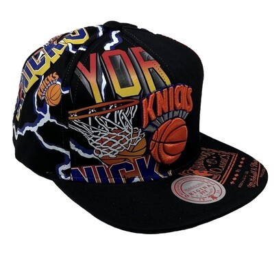 New York Knicks Men’s NBA Shirt Remix Mitchell & Ness Snapback Hat