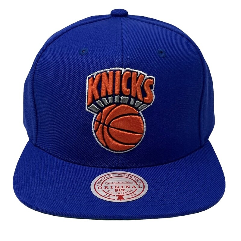 New York Knicks Men’s Mitchell & Ness NBA Team Ground 2.0 Snapback Hat