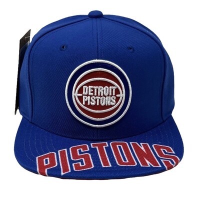 Detroit Pistons Men’s NBA Pop Mitchell & Ness Snapback Hat Detroit Pistons Men’s NBA Pop Mitchell & Ness Snapback Hat