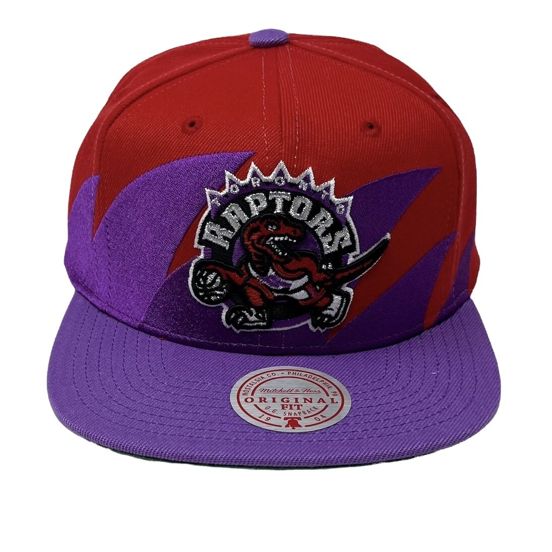 Toronto Raptors Men’s Mitchell & Ness NBA Sharktooth Snapback Hat