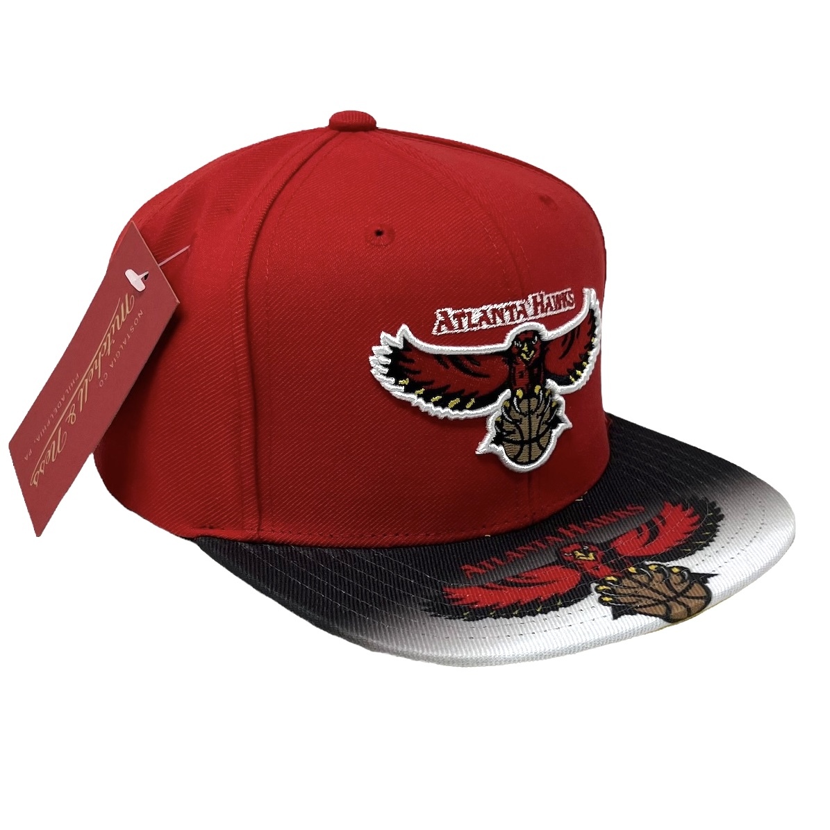 mitchell and ness atlanta falcons hat