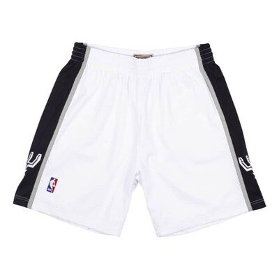 San Antonio Spurs 1998-99 Men's Mitchell & Ness White Swingman Shorts