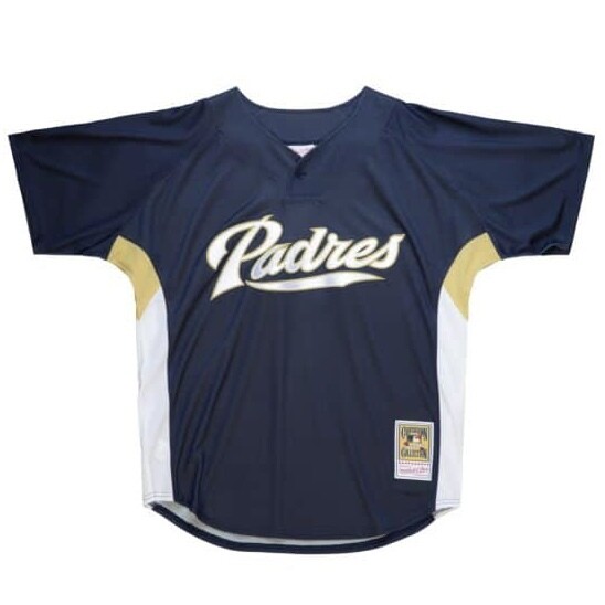 San Diego Padres Trevor Hoffman 2007 Men’s Blue Mitchell & Ness BP Jersey