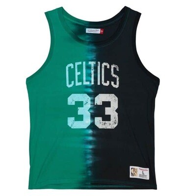 Boston Celtics Larry Bird Men’s NBA Tie Dye Tank Top