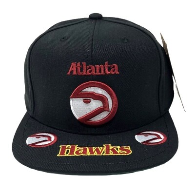 Atlanta Hawks Men’s Front Loaded Mitchell & Ness Snapback Hat