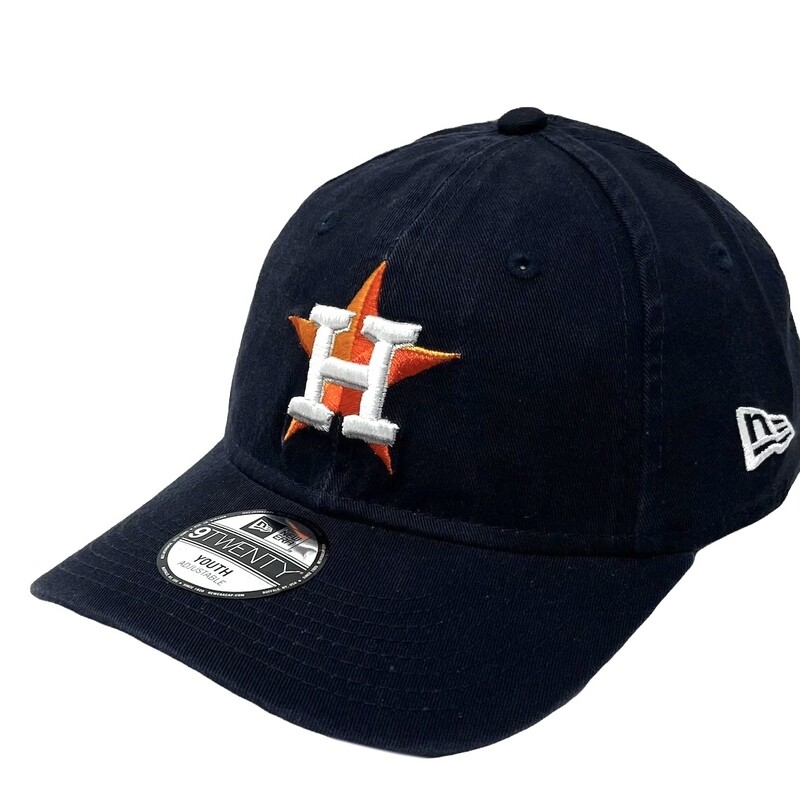 Houston Astros Youth New Era 9Twenty Adjustable Youth Hat