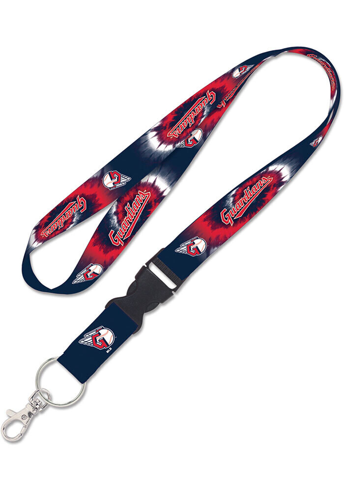 Cleveland Guardians Tie Dye 1" Lanyard