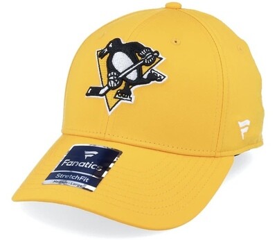 Pittsburgh Penguins Men’s Fanatics Yellow Stretch Fit Hat Pittsburgh Penguins Men’s Fanatics Yellow Stretch Fit Hat