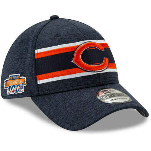 Chicago Bears Men's Thanksgiving New Era 39Thirty Flex Fit Hat