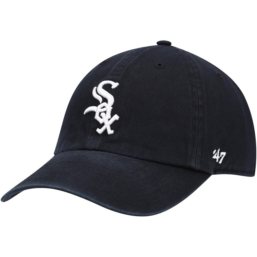 Chicago White Sox Men’s 47 Brand Clean Up Adjustable Hat