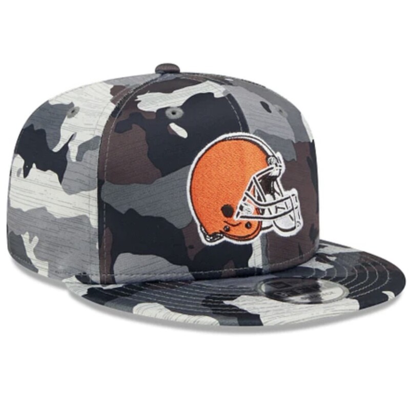 Cleveland Browns Men’s Camo New Era 9Fifty Training Camp Snapback Hat
