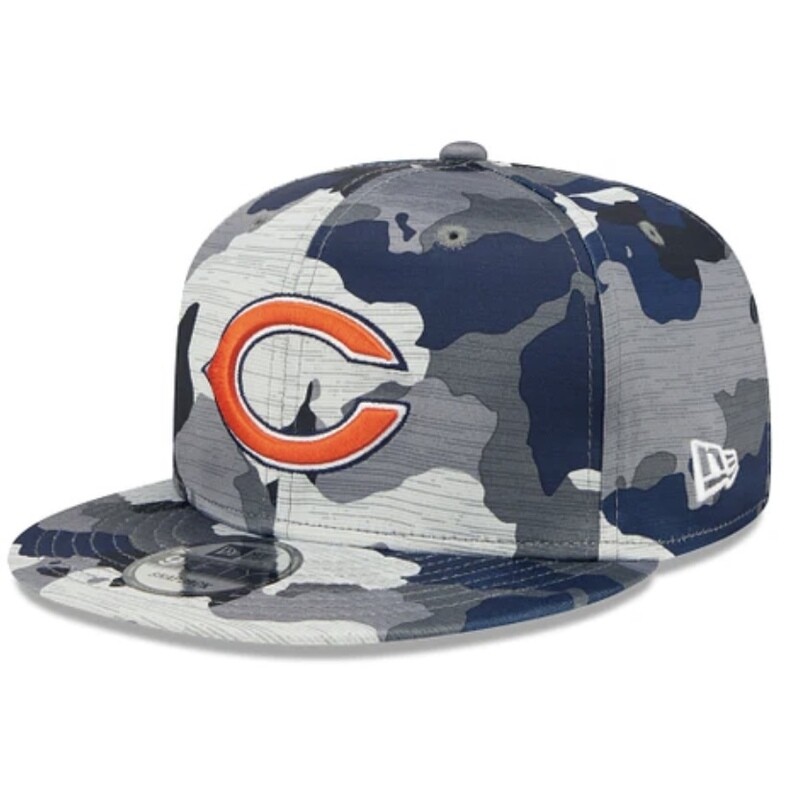 Chicago Bears Men’s Camo New Era 9Fifty Training Camp Snapback Hat