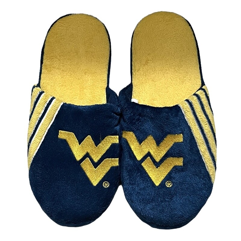 West Virginia Mountaineers Men's Slippers