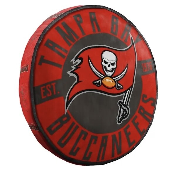 Tampa Bay Buccaneers Super Plush Travel Cloud Pillow