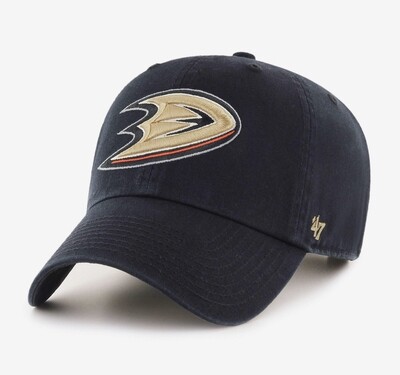 Anaheim Ducks Men’s 47 Brand Clean Up Adjustable Hat