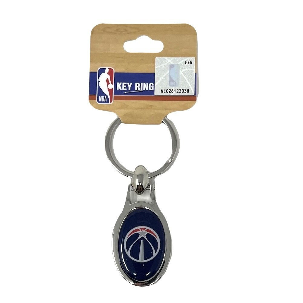 Washington Wizards Metal Oval Key Ring