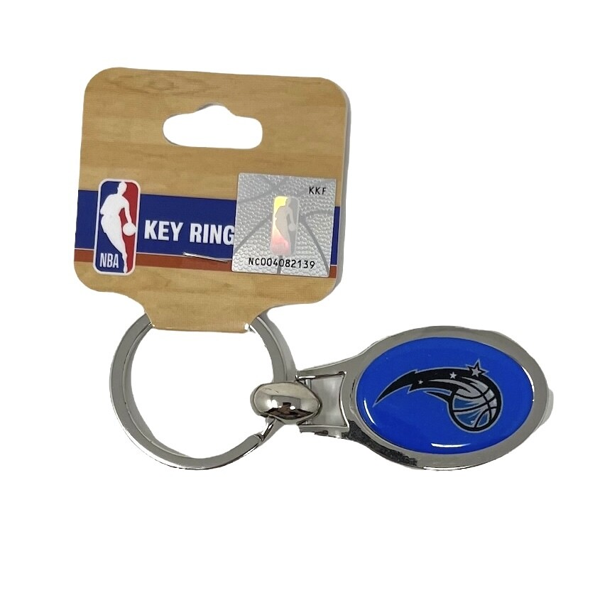 Orlando Magic Metal Oval Key Ring